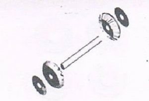 Driven diff.gear/w shaft(1set)