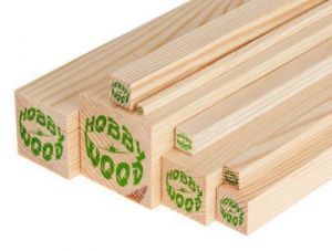 Listwa sosnowa 8x10x1000 mm