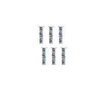Flattened  Head Machine Screw  2.5x6 6P - 58063